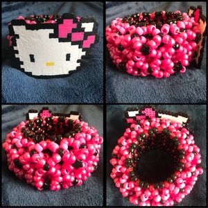 Hello Kitty Kandi Cuff